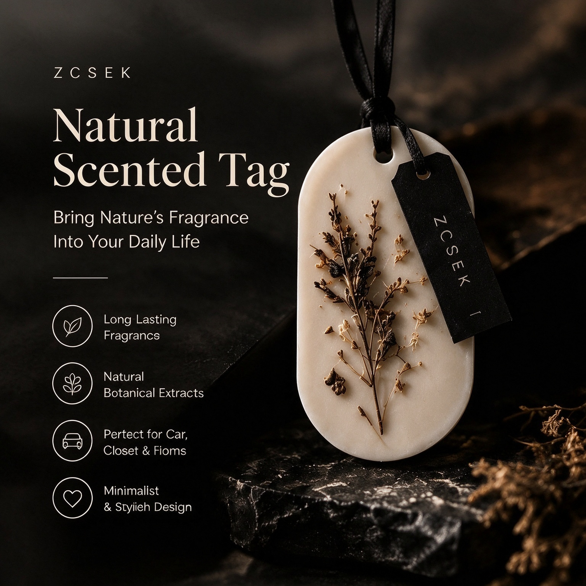 Botanical Scented Tag